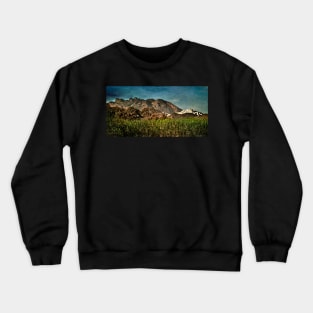 Mojacar Pueblo, Andalucia Crewneck Sweatshirt